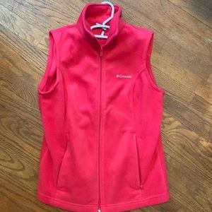 Size small hot pink Columbia pink vest